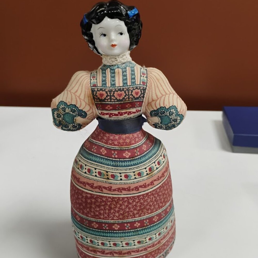 Grace American Heirloom Porcelain Doll – Hand Painted Face